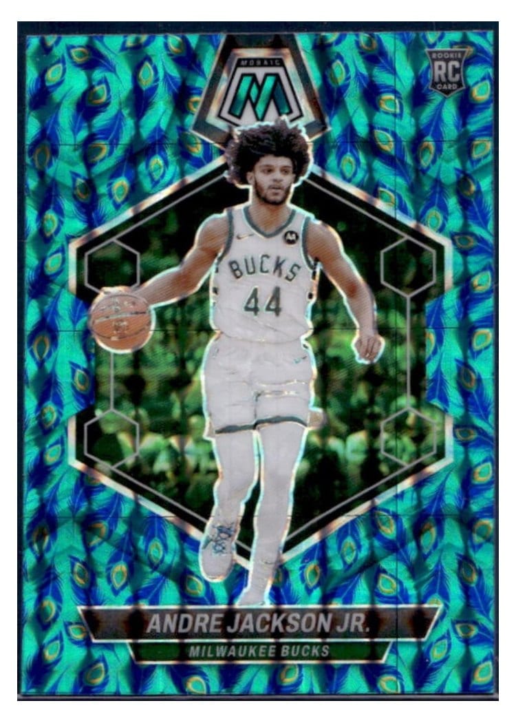 2023-24 Panini Mosaic Base Set Andre Jackson Jr. #234 card