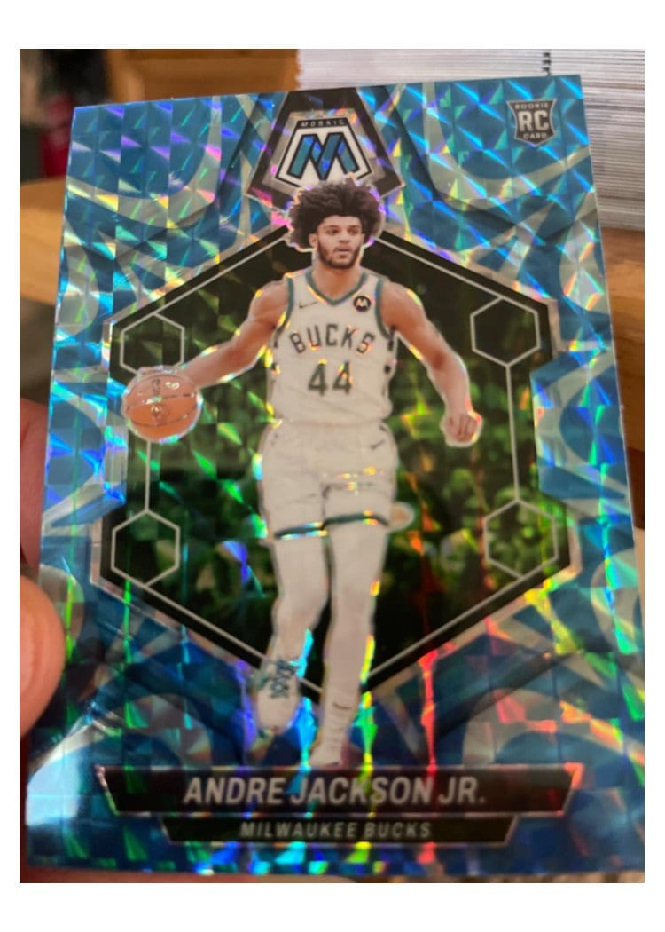 2023-24 Panini Mosaic Base Set Andre Jackson Jr. #234 card