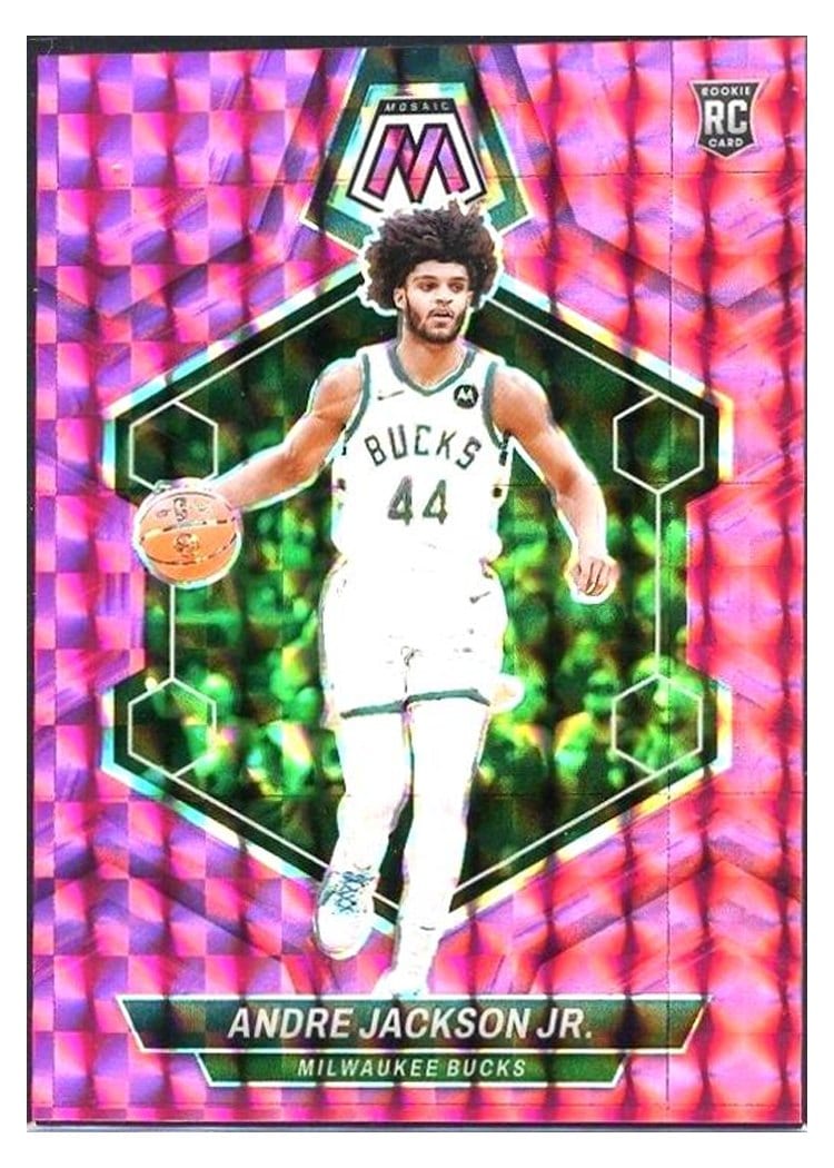2023-24 Panini Mosaic Base Set Andre Jackson Jr. #234 card