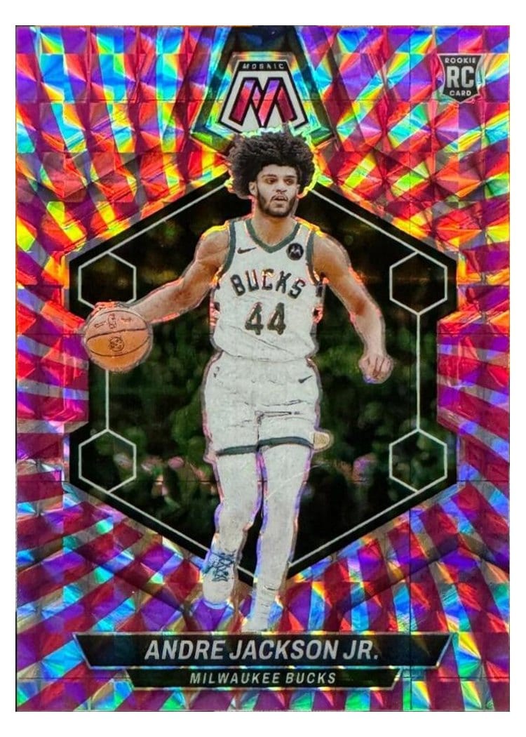 2023-24 Panini Mosaic Base Set Andre Jackson Jr. #234 card