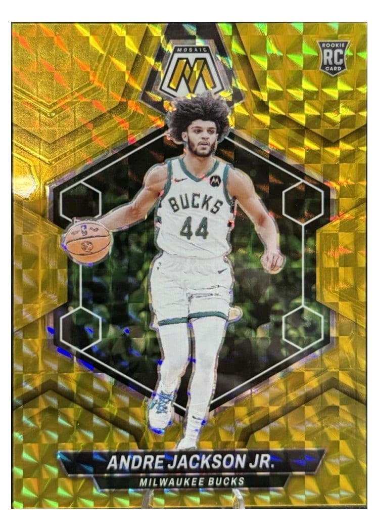 2023-24 Panini Mosaic Base Set Andre Jackson Jr. #234 card