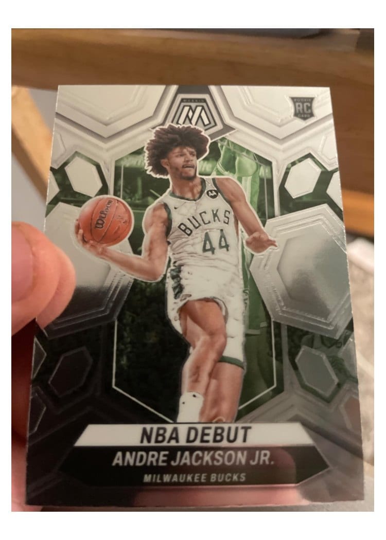 2023-24 Panini Mosaic Base Set Andre Jackson Jr. #259 card