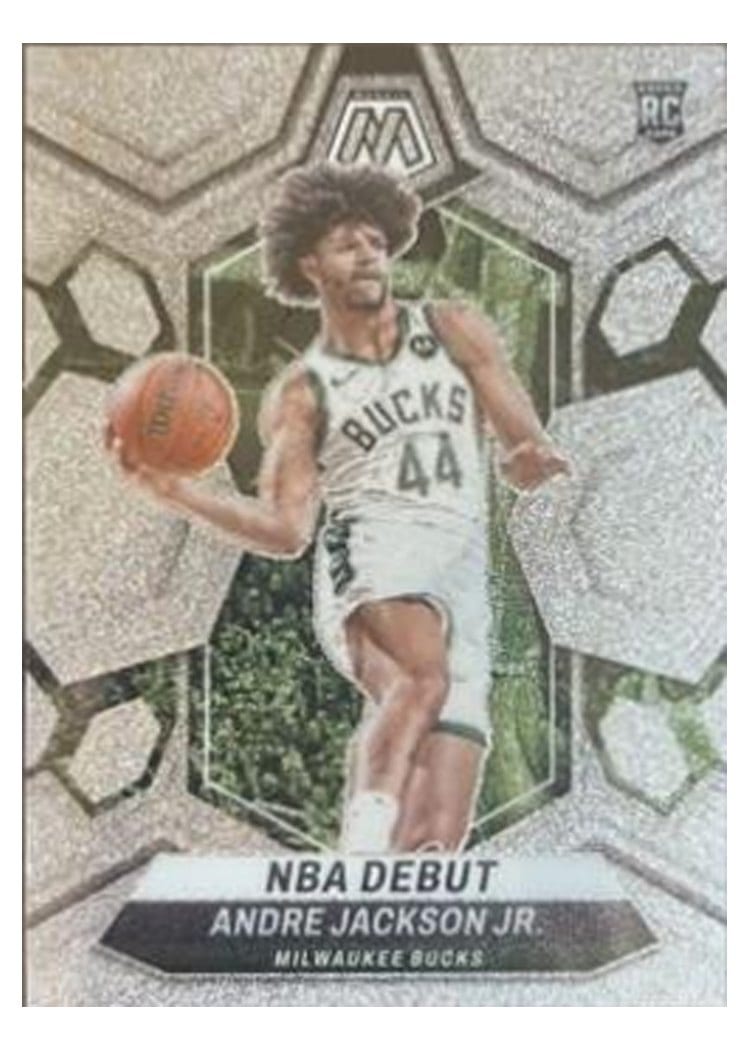 2023-24 Panini Mosaic Base Set Andre Jackson Jr. #259 card