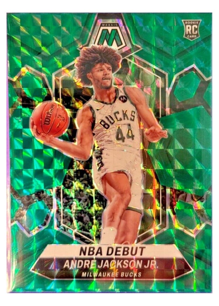 2023-24 Panini Mosaic Base Set Andre Jackson Jr. #259 card