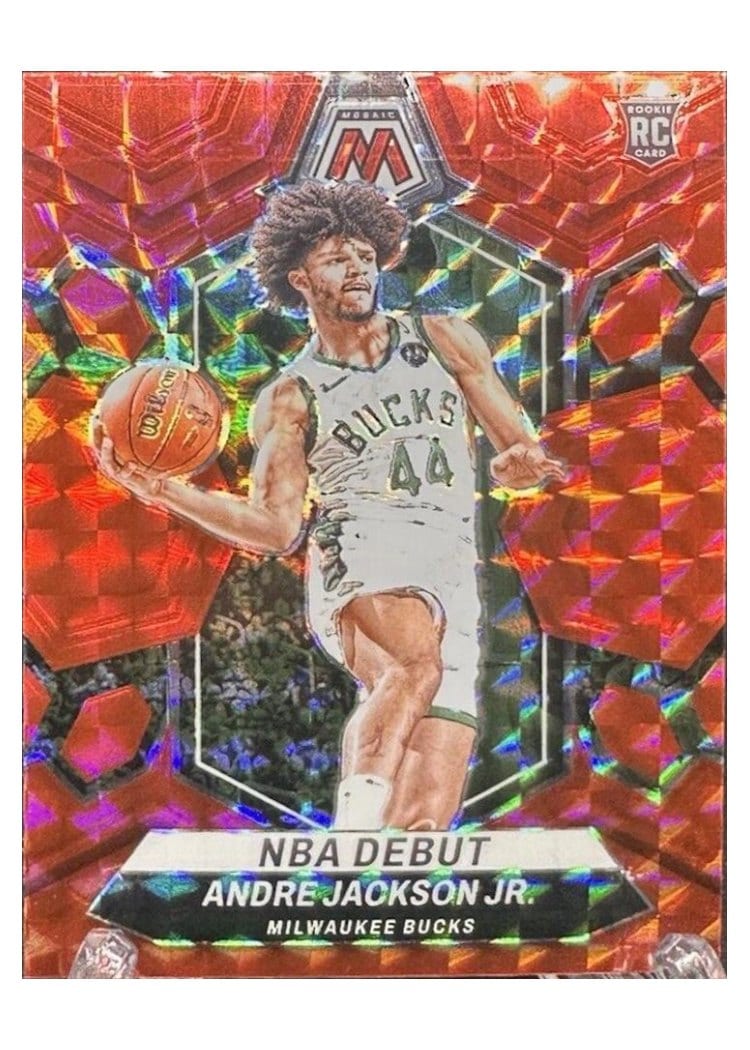2023-24 Panini Mosaic Base Set Andre Jackson Jr. #259 card