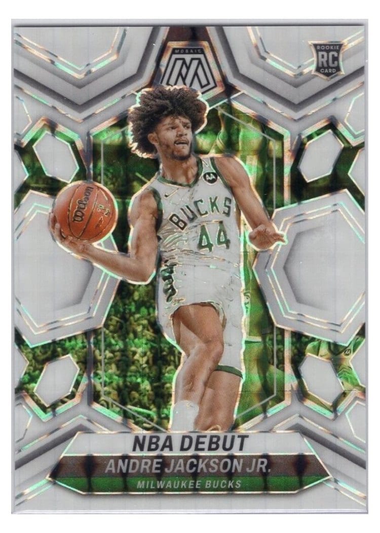 2023-24 Panini Mosaic Base Set Andre Jackson Jr. #259 card