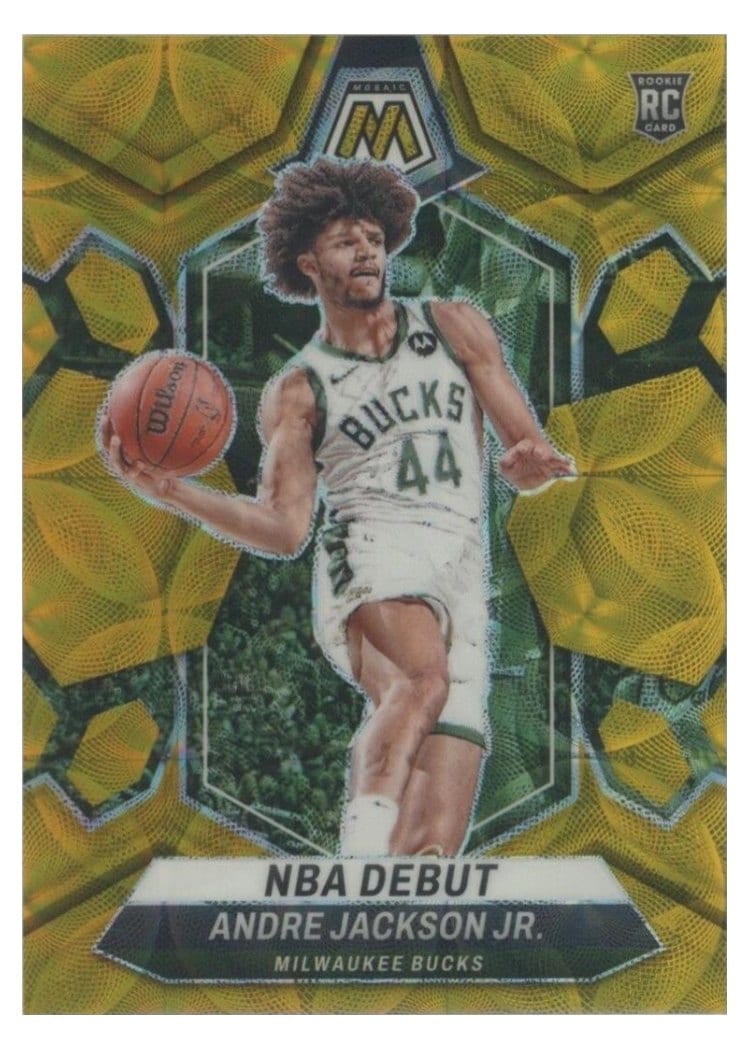2023-24 Panini Mosaic Base Set Andre Jackson Jr. #259 card