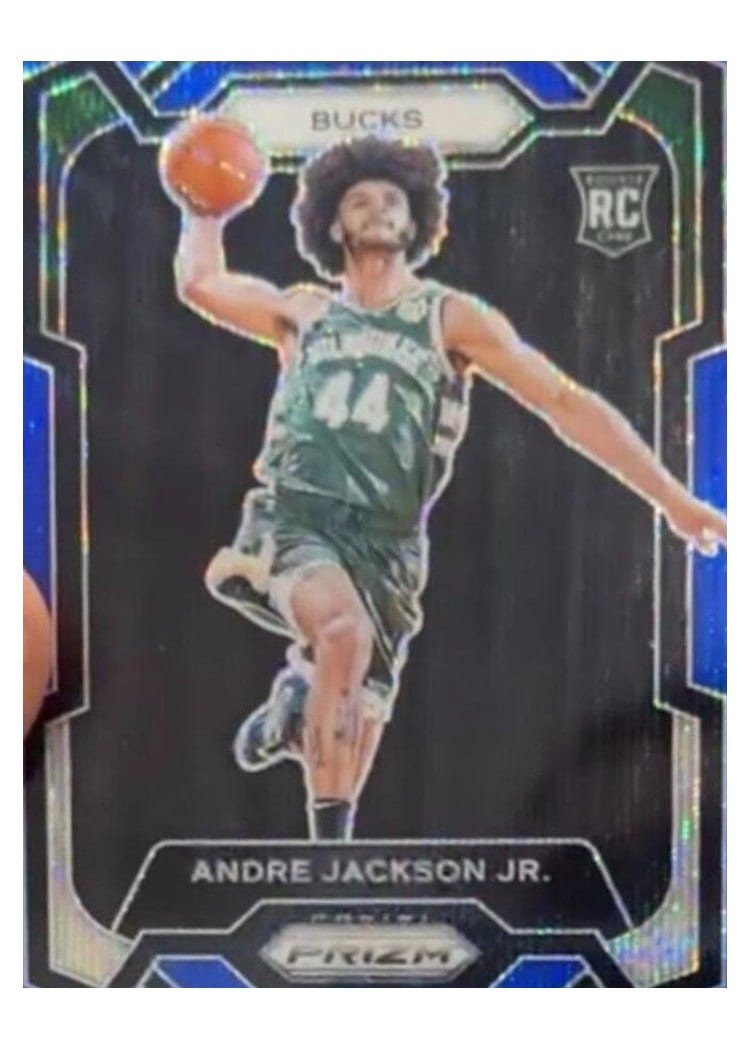 2023-24 Panini Prizm Base Set Andre Jackson Jr. #131 card