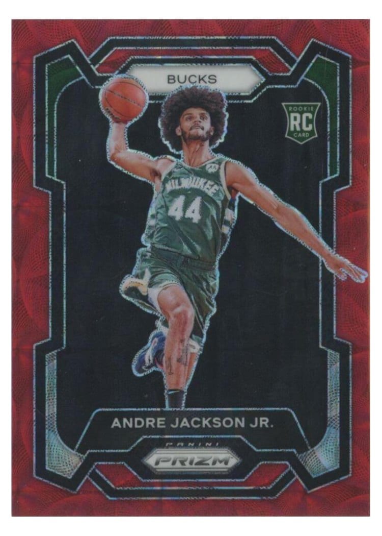 2023-24 Panini Prizm Base Set Andre Jackson Jr. #131 card