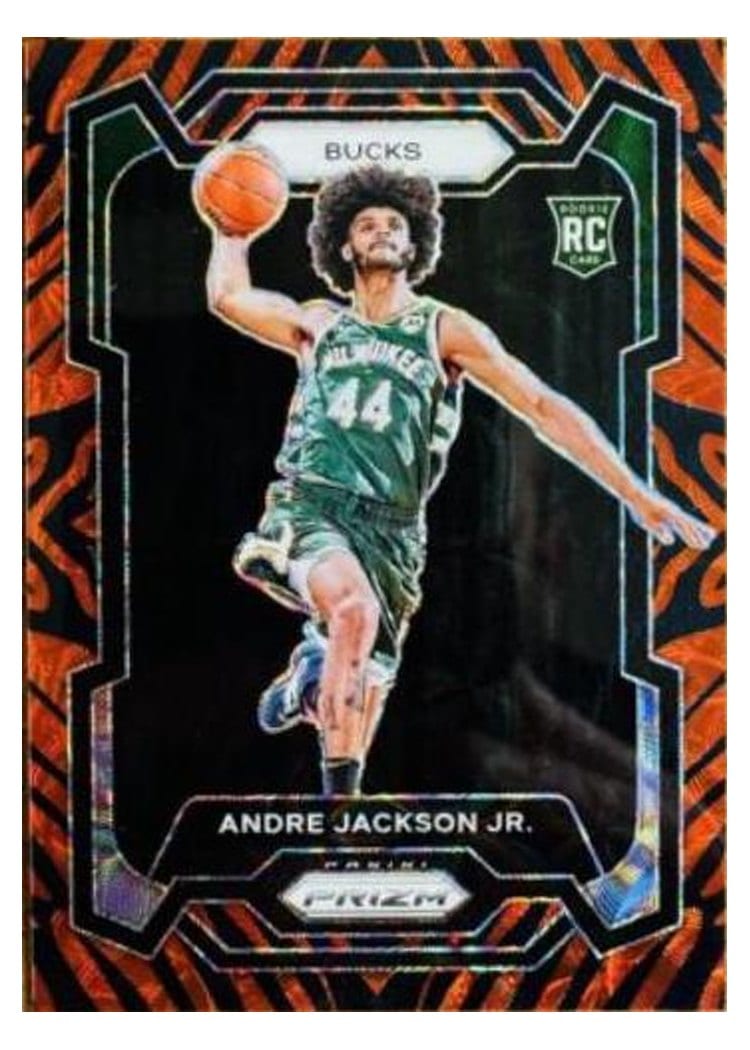 2023-24 Panini Prizm Base Set Andre Jackson Jr. #131 card