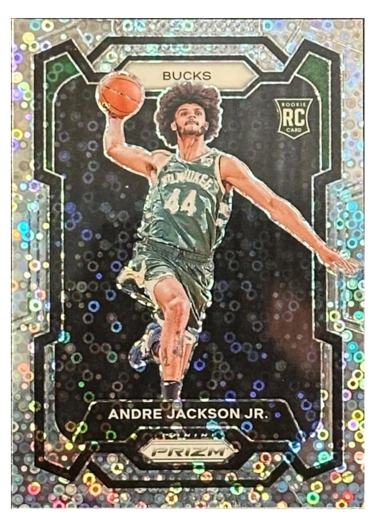 2023-24 Panini Prizm Base Set Andre Jackson Jr. #131 card