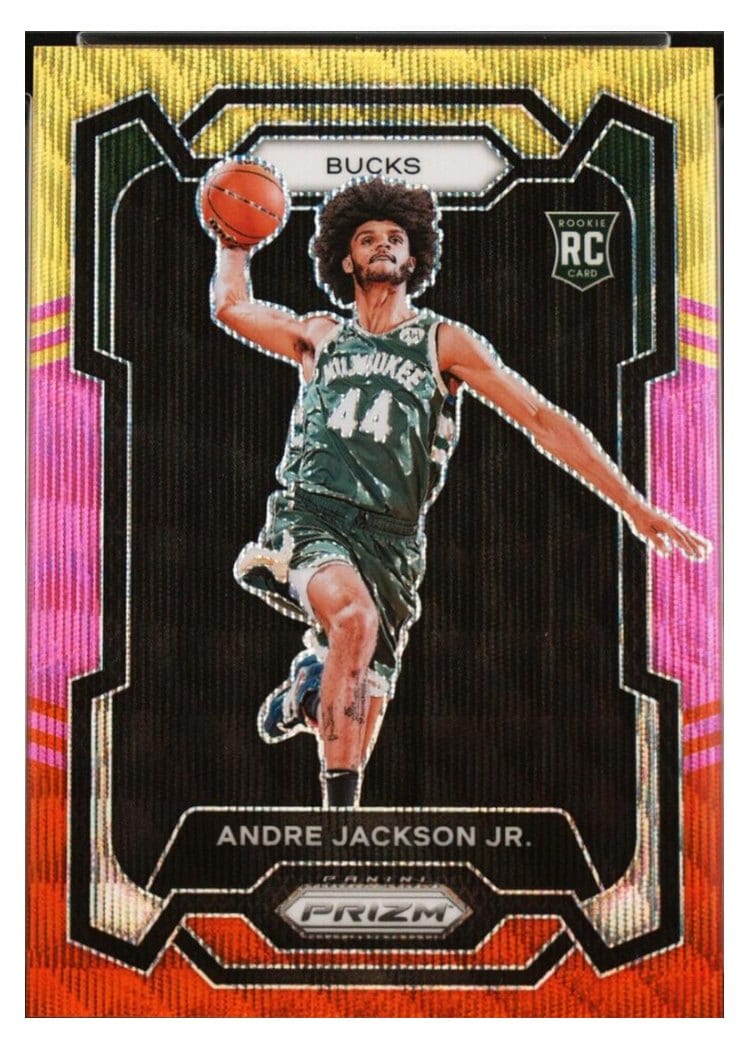 2023-24 Panini Prizm Base Set Andre Jackson Jr. #131 card