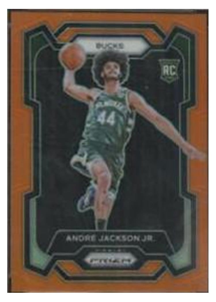 2023-24 Panini Prizm Base Set Andre Jackson Jr. #131 card