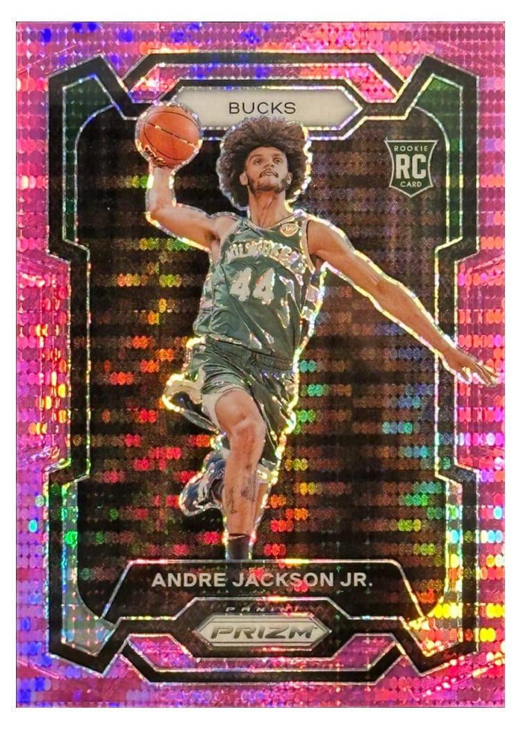 2023-24 Panini Prizm Base Set Andre Jackson Jr. #131 card