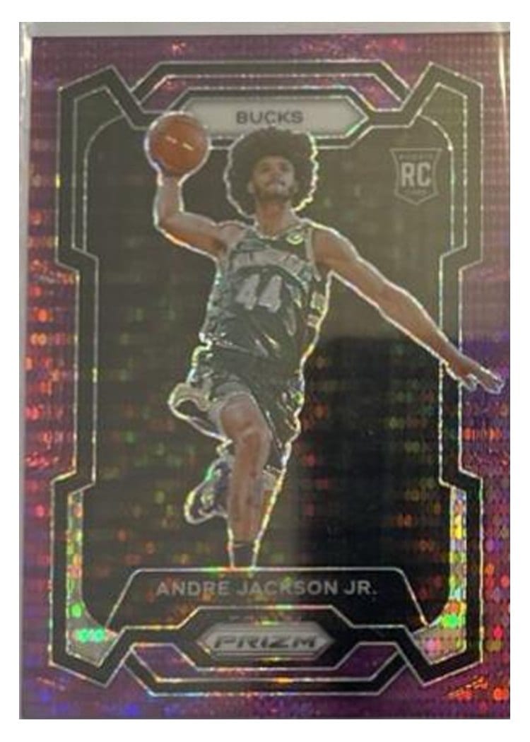 2023-24 Panini Prizm Base Set Andre Jackson Jr. #131 card