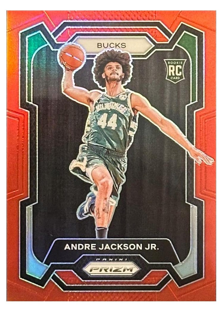 2023-24 Panini Prizm Base Set Andre Jackson Jr. #131 card