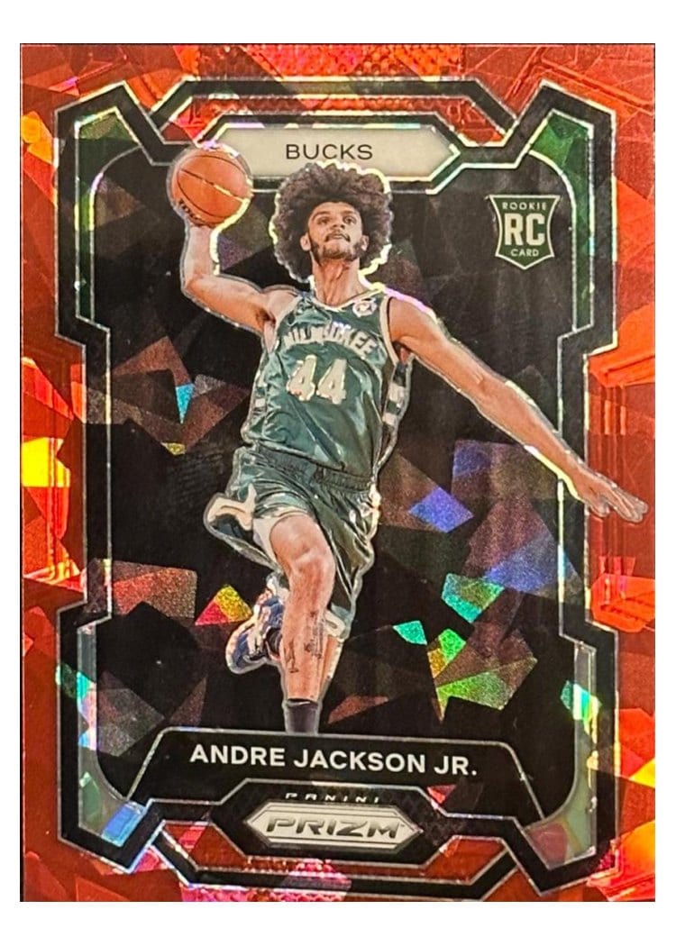 2023-24 Panini Prizm Base Set Andre Jackson Jr. #131 card