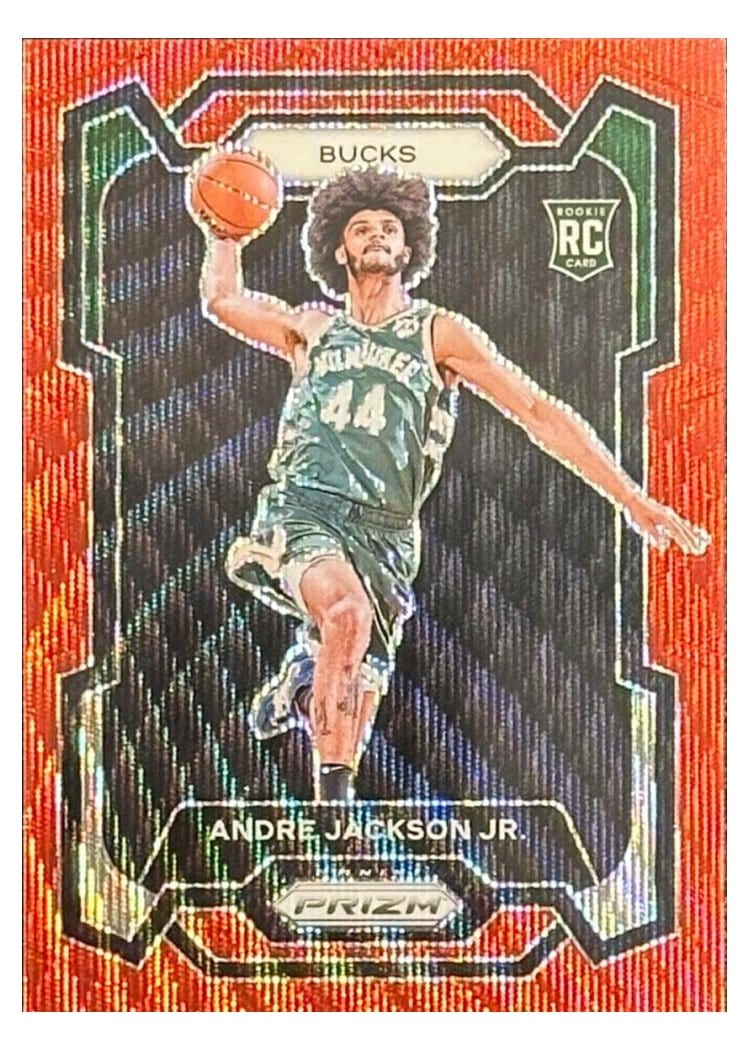 2023-24 Panini Prizm Base Set Andre Jackson Jr. #131 card