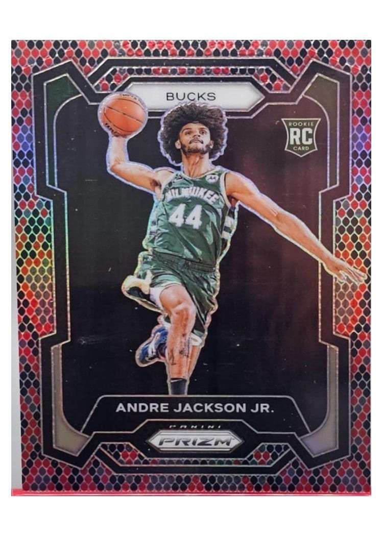 2023-24 Panini Prizm Base Set Andre Jackson Jr. #131 card
