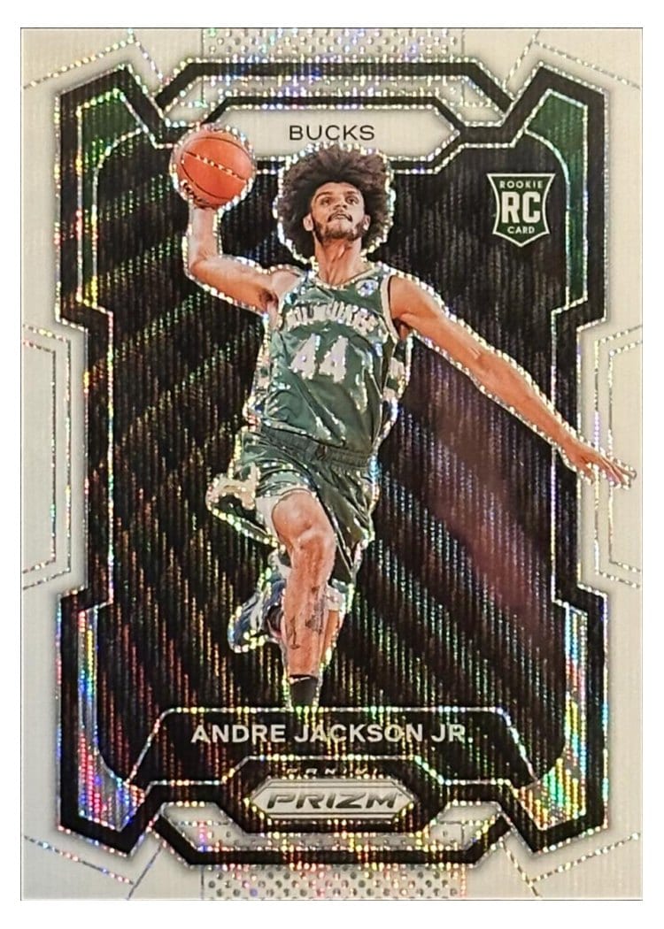 2023-24 Panini Prizm Base Set Andre Jackson Jr. #131 card