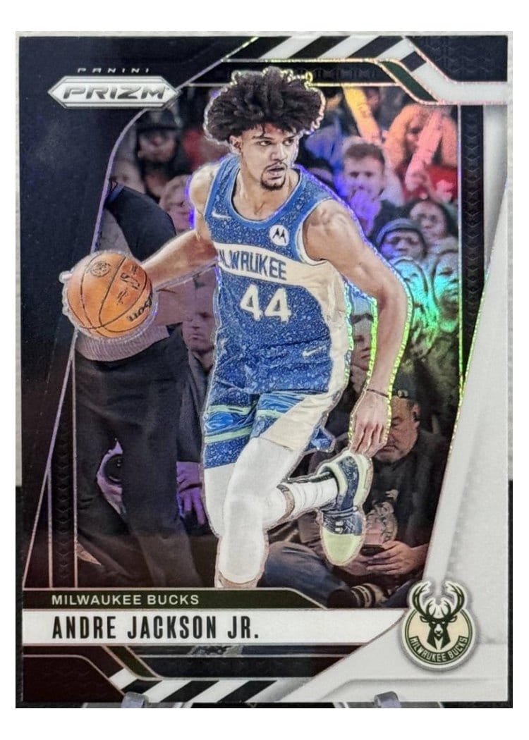2024-25 Panini Prizm Base Set Andre Jackson Jr. #52 card