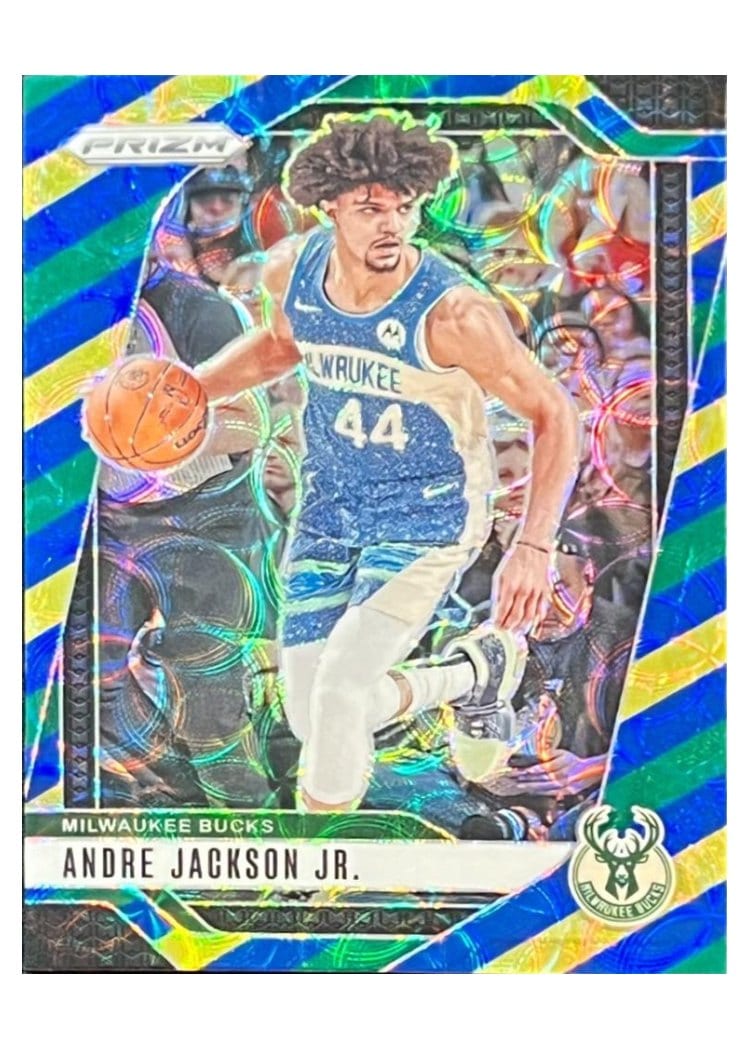 2024-25 Panini Prizm Base Set Andre Jackson Jr. #52 card