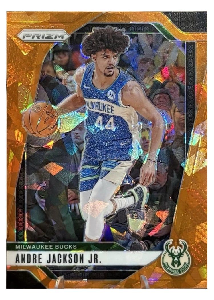 2024-25 Panini Prizm Base Set Andre Jackson Jr. #52 card