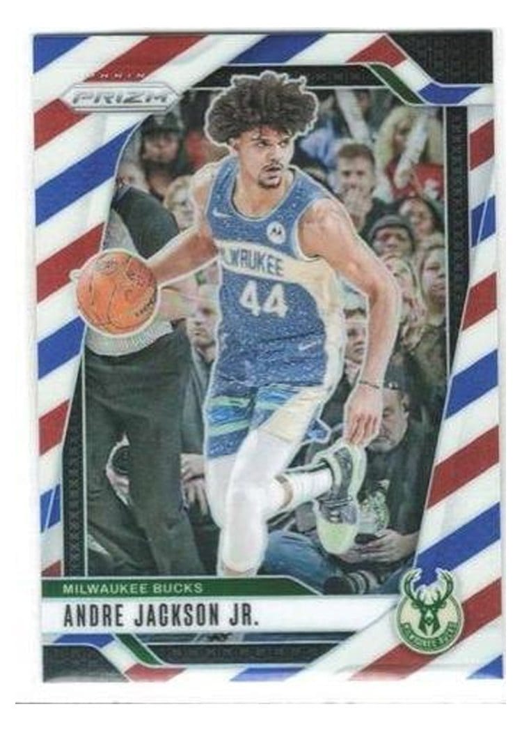 2024-25 Panini Prizm Base Set Andre Jackson Jr. #52 card