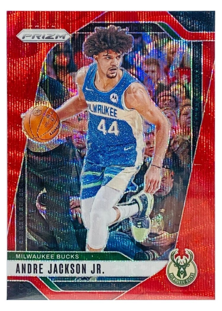 2024-25 Panini Prizm Base Set Andre Jackson Jr. #52 card