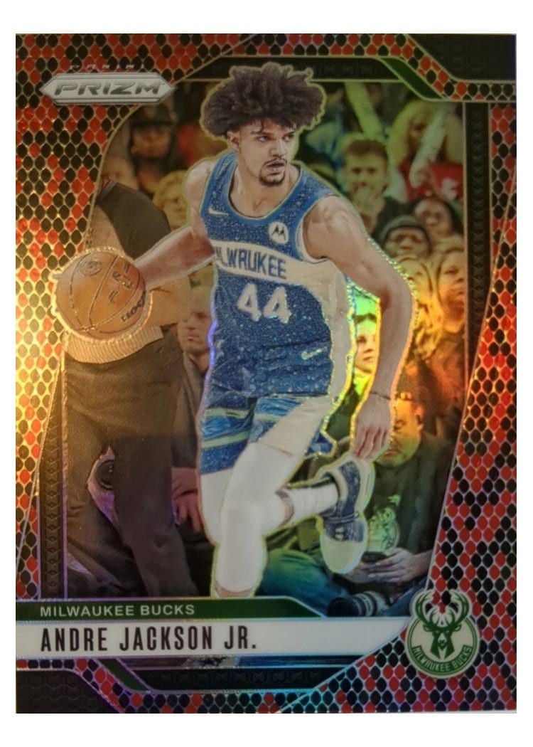 2024-25 Panini Prizm Base Set Andre Jackson Jr. #52 card