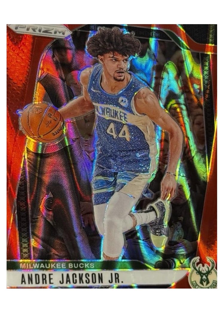 2024-25 Panini Prizm Base Set Andre Jackson Jr. #52 card