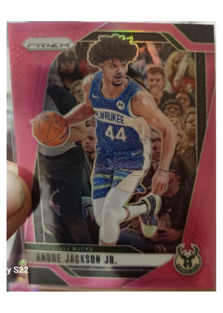 2024-25 Panini Prizm Base Set Andre Jackson Jr. #52 card