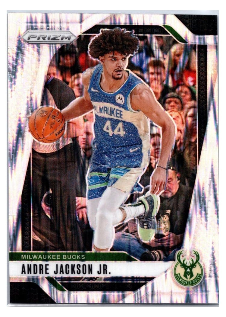 2024-25 Panini Prizm Base Set Andre Jackson Jr. #52 card