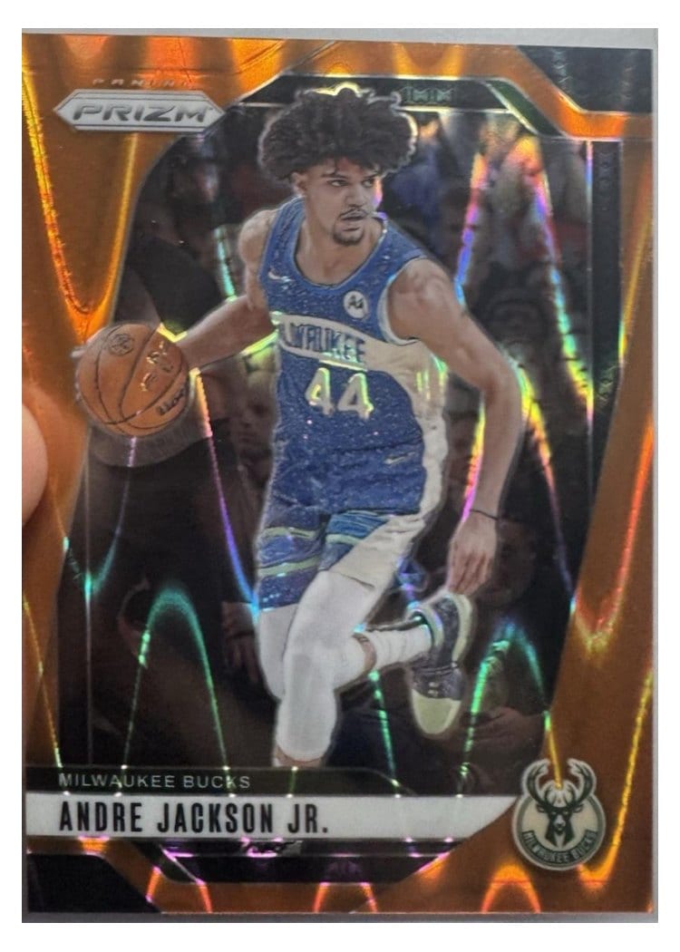 2024-25 Panini Prizm Base Set Andre Jackson Jr. #52 card