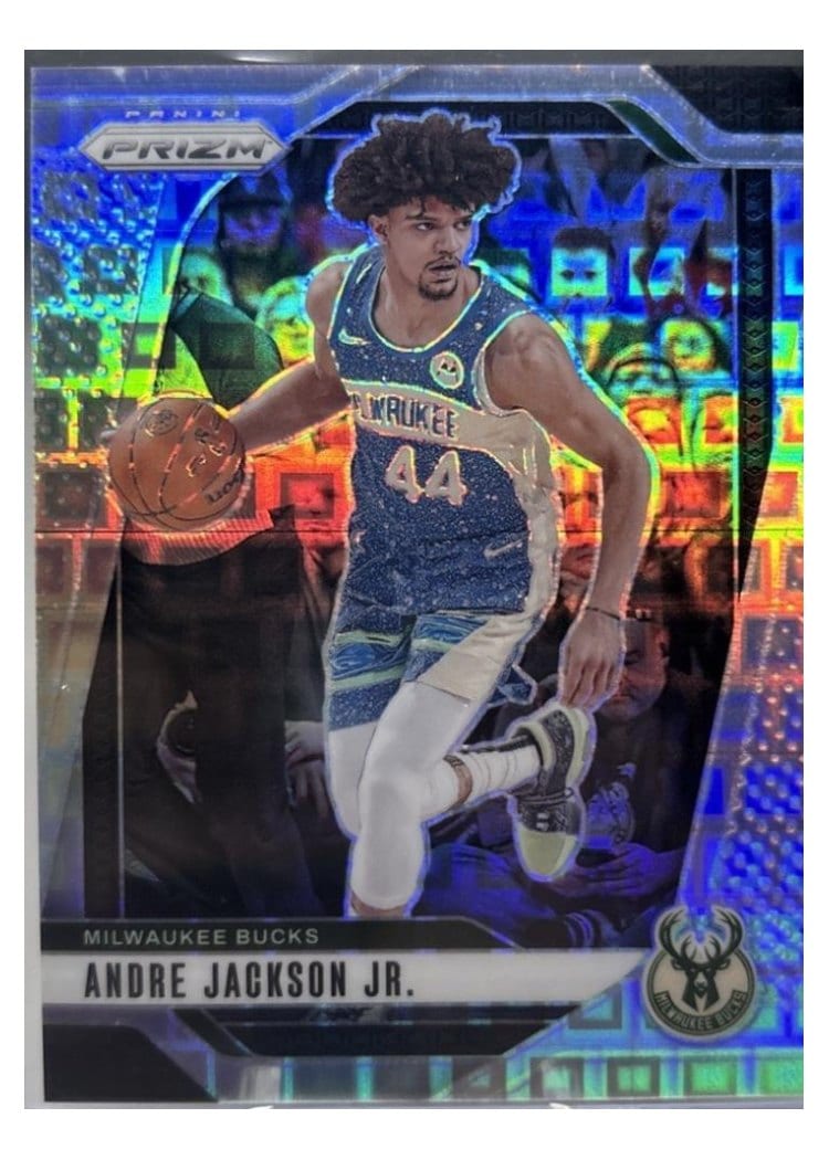 2024-25 Panini Prizm Base Set Andre Jackson Jr. #52 card