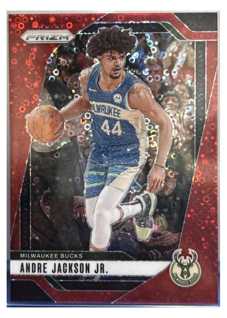 2024-25 Panini Prizm Base Set Andre Jackson Jr. #52 card