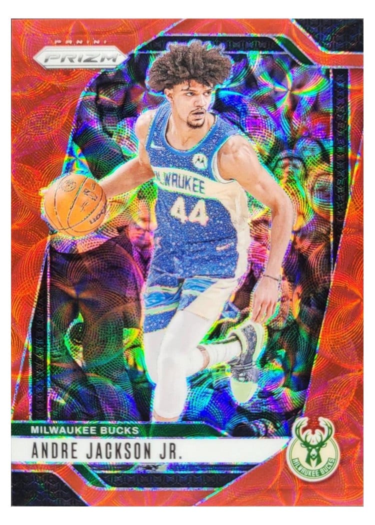 2024-25 Panini Prizm Base Set Andre Jackson Jr. #52 card