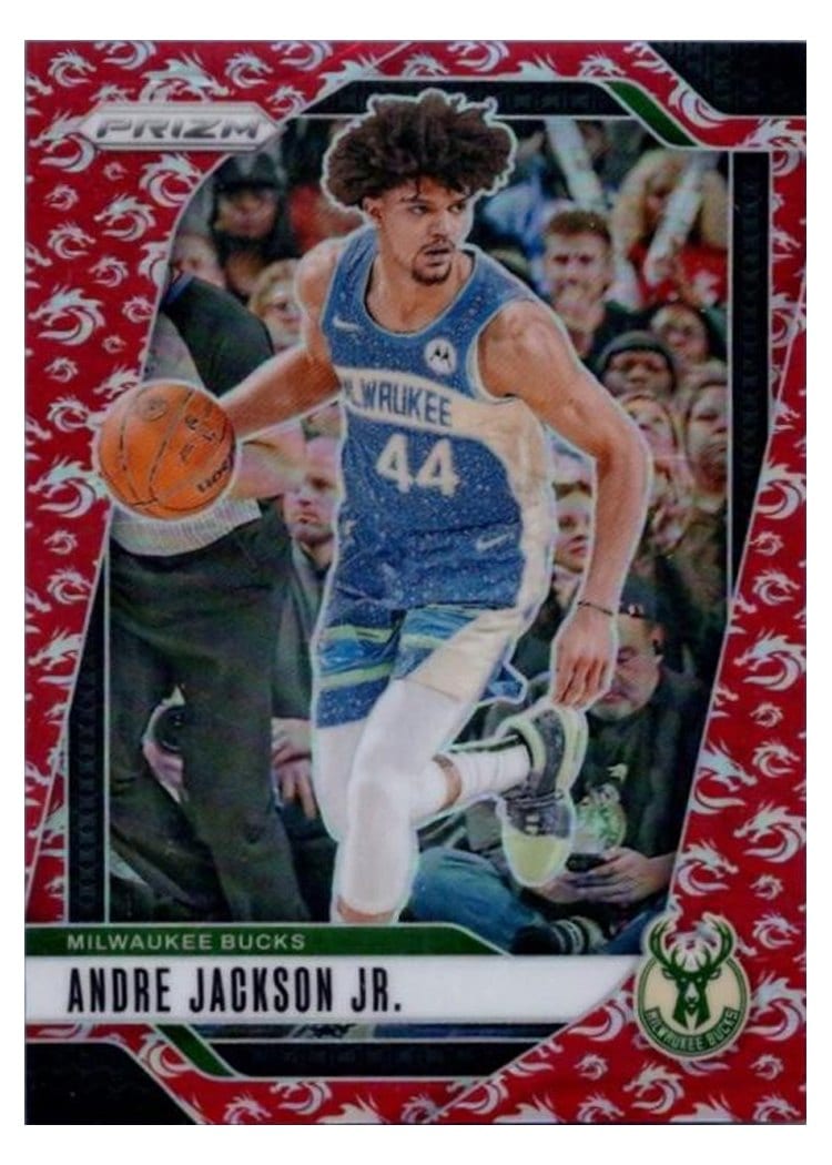 2024-25 Panini Prizm Base Set Andre Jackson Jr. #52 card