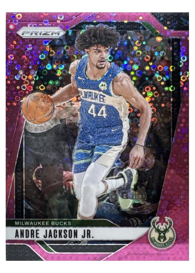 2024-25 Panini Prizm Base Set Andre Jackson Jr. #52 card