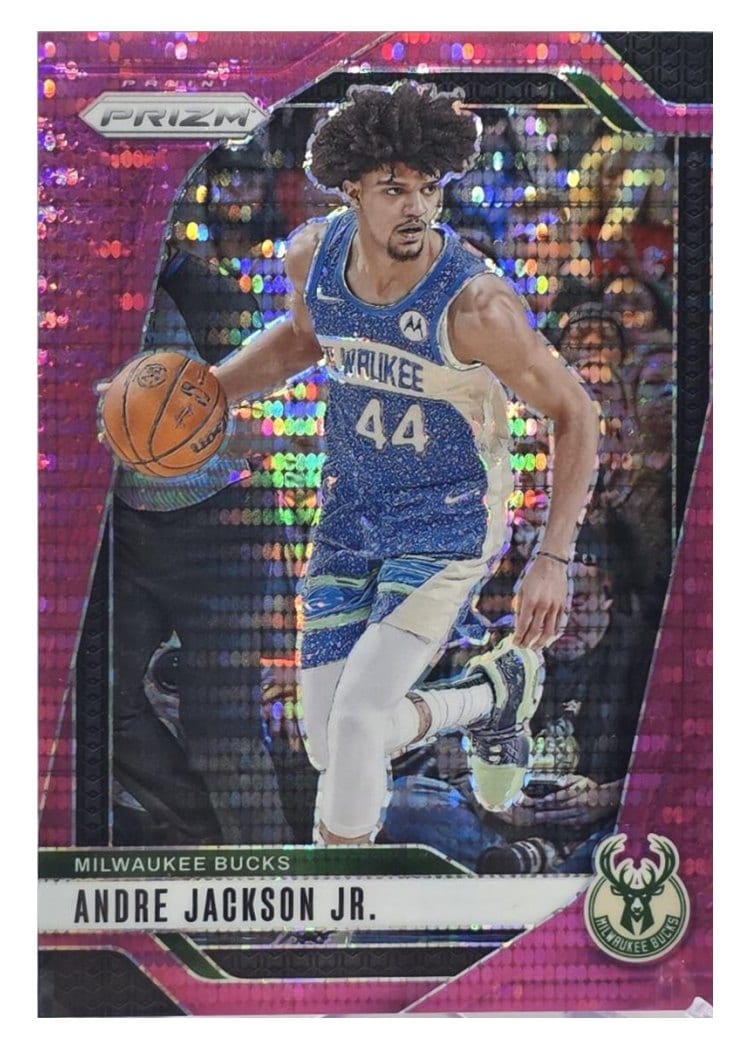 2024-25 Panini Prizm Base Set Andre Jackson Jr. #52 card