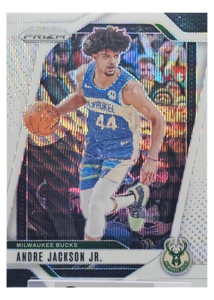 2024-25 Panini Prizm Base Set Andre Jackson Jr. #52 card