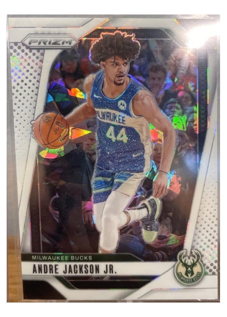 2024-25 Panini Prizm Base Set Andre Jackson Jr. #52 card