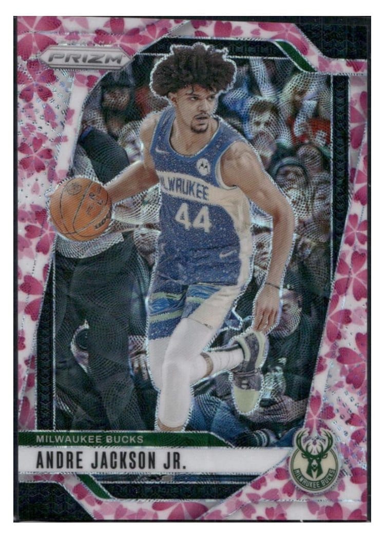 2024-25 Panini Prizm Base Set Andre Jackson Jr. #52 card