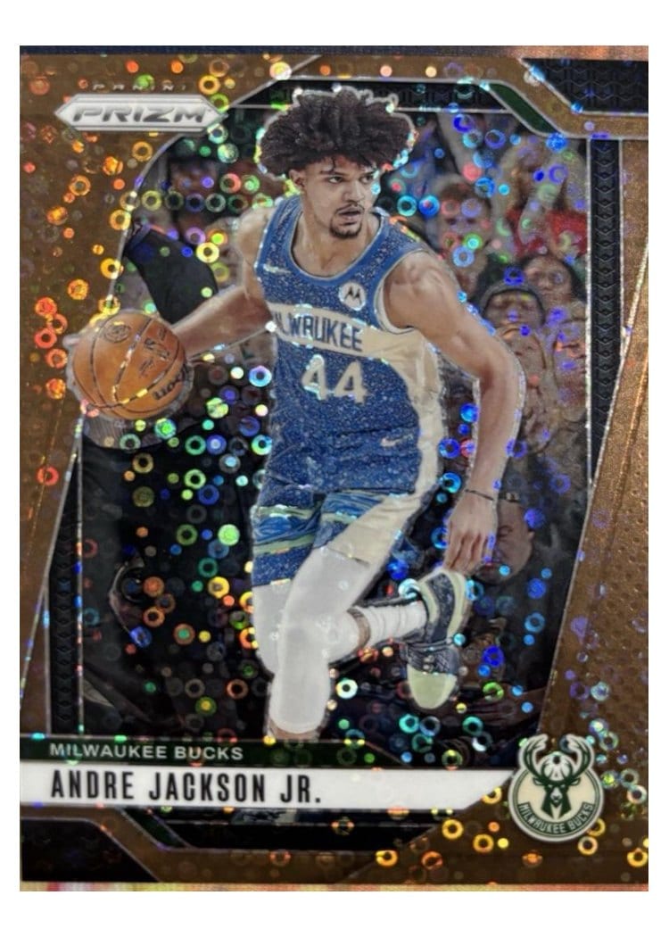 2024-25 Panini Prizm Base Set Andre Jackson Jr. #52 card