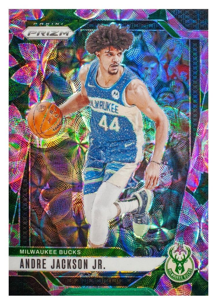 2024-25 Panini Prizm Base Set Andre Jackson Jr. #52 card