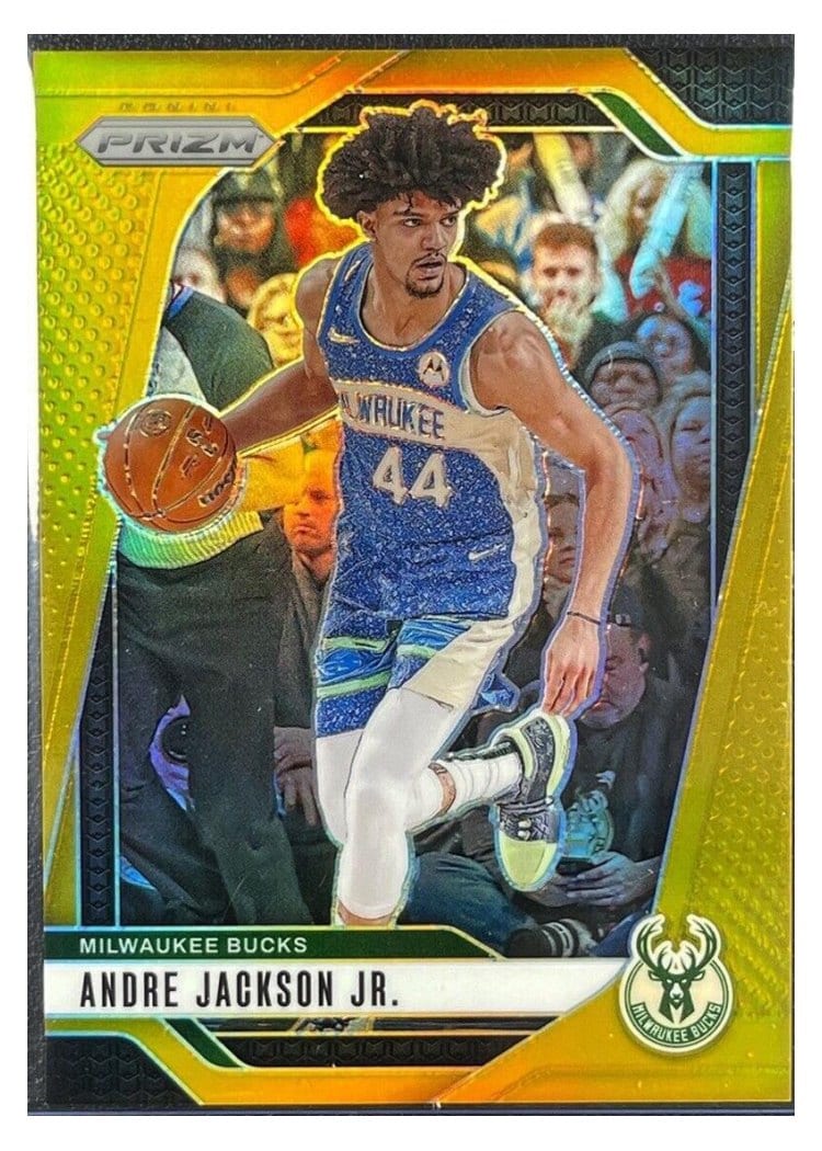 2024-25 Panini Prizm Base Set Andre Jackson Jr. #52 card