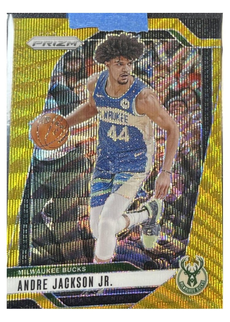 2024-25 Panini Prizm Base Set Andre Jackson Jr. #52 card
