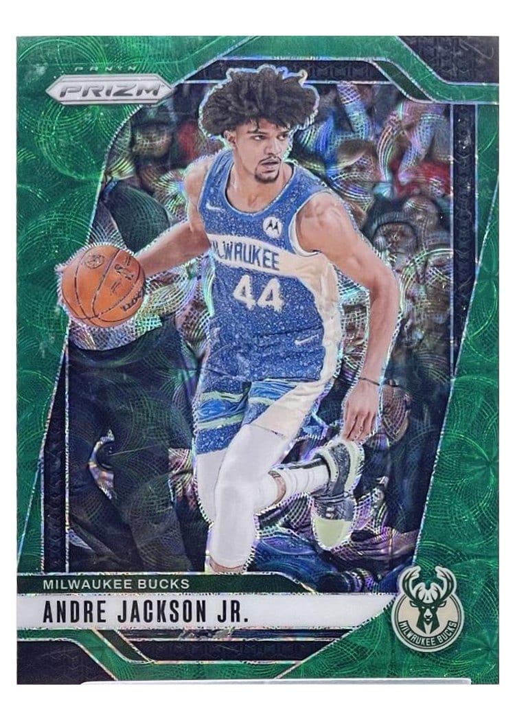 2024-25 Panini Prizm Base Set Andre Jackson Jr. #52 card