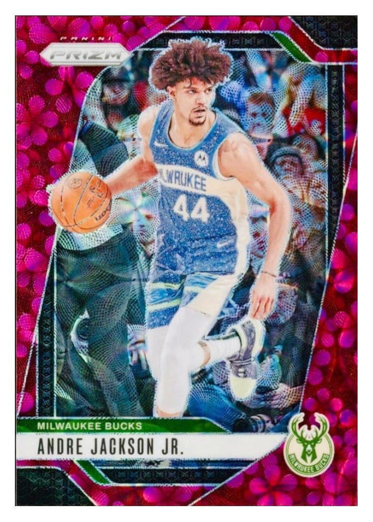 2024-25 Panini Prizm Base Set Andre Jackson Jr. #52 card
