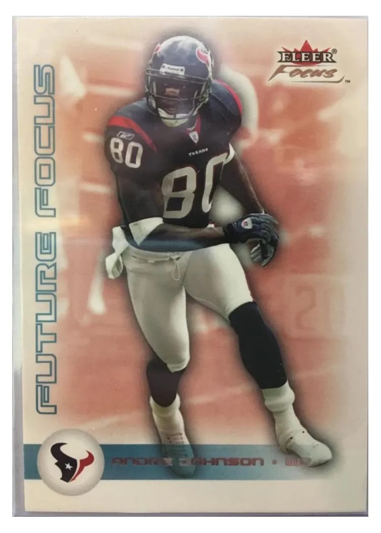 2003 Fleer Focus Andre Johnson #124 card